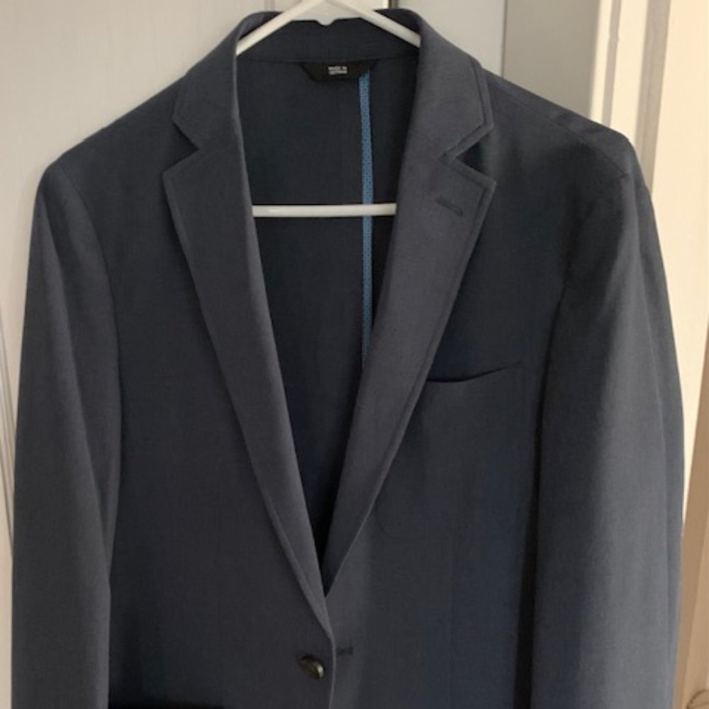 Haggar Blazer - Blue/Gray - LIKE NEW.